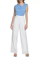 Women's Wide Leg Linen Pants