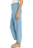 Women's Medium Wash  Straight Leg Pants