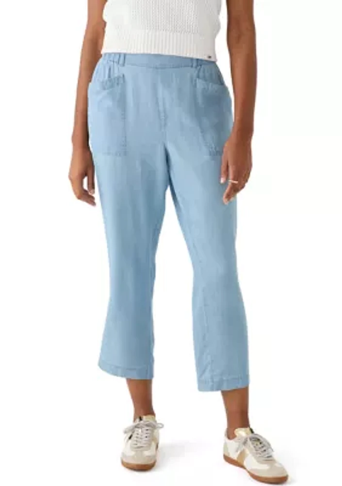 Women's Pull On Straight Leg Pants