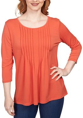 Women's Pleated Top