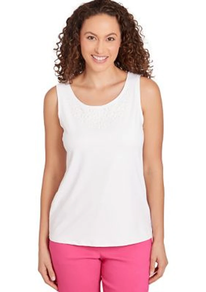 Women's Scoop Neck Sleeveless Top