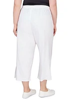 Women's Soft Stretch Linen Pants