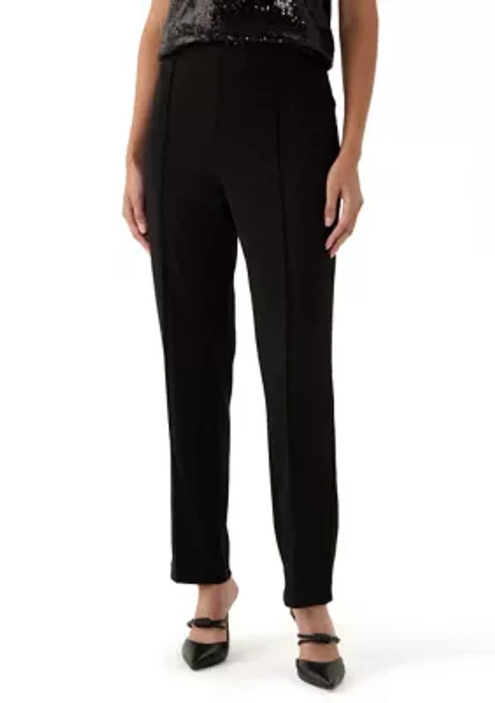 Women's Ponte Pants with Hollywood Waist