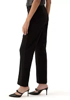 Women's Ponte Pants with Hollywood Waist