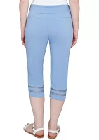 Petite Dreamy Pull On Tech Clamdigger Pants