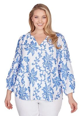 Plus Luxe Voile Top