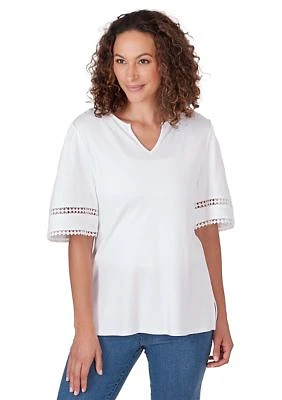 Women's Interlock Knit Top