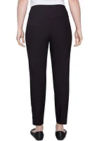 Petite Pull-On Tech Ankle Pants