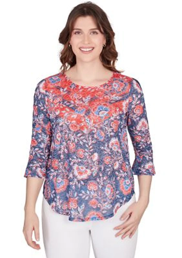 Women's Independence Chevron Top