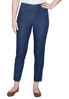 Petite Super Soft Stretch Ankle Jeans