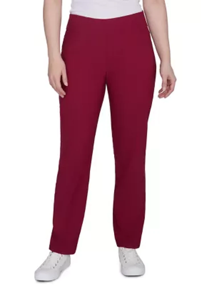 Petite Silky Tech Pull On Pants