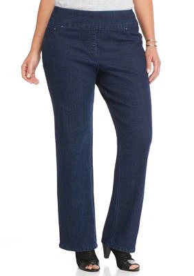 Plus Stretch Denim Pants - Short Length