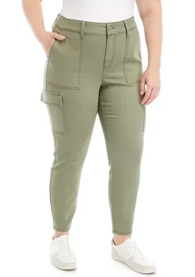 Plus Utility Skinny Cargo Pants