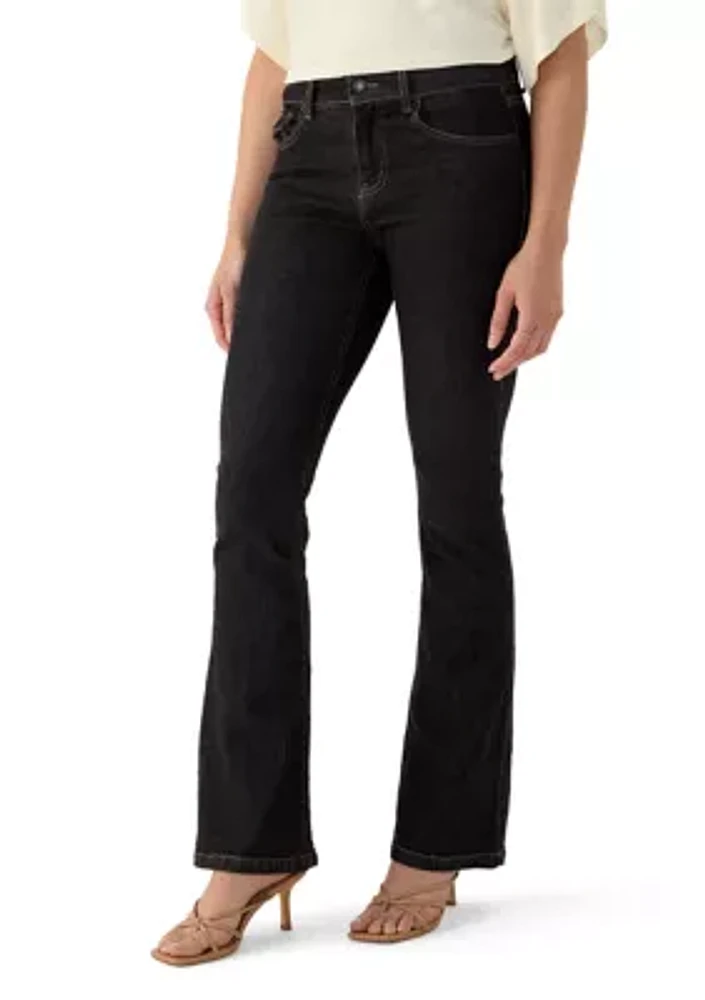 Women's Back Flap Bootcut Jeans