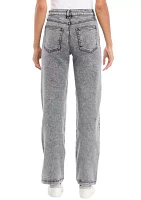 Women's Cozy Denim Wide Leg Pants