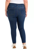 Plus High Rise Skinny Jeans