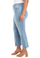 Plus High Rise Flare Jeans