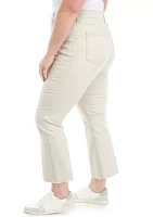 Plus High Rise Flare Jeans