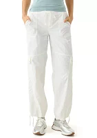 Women's Rib Waist Cargo Pants