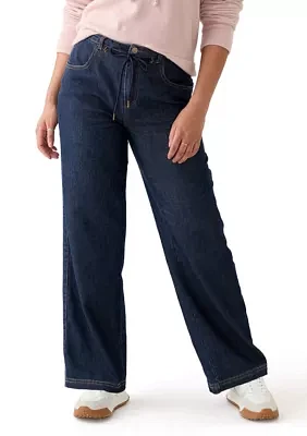 Women's Tie Front Jeans