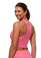 the Groove Static High Neck Swim Top