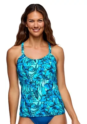 Luau Third Eye Tankini Swim Top