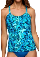 Luau Third Eye Tankini Swim Top