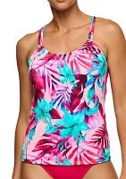 Pink Sand Beach Third Eye Tankini Swim Top