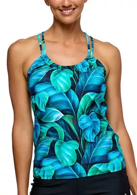 Curacao Palms Third Eye Tankini Swim Top