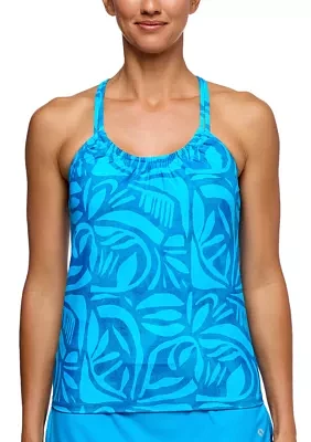 Bali Hai Lunge Sport Tankini Swim Top