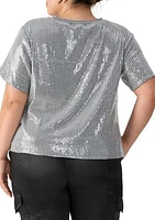 Women's Perfect Sequin T-Shirt