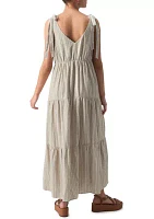 Women's Move Your Body Striped Maxi Dress