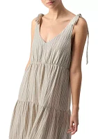 Women's Move Your Body Striped Maxi Dress