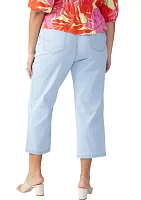 Plus Vacation Crop Pants