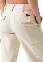 Women's Relaxed Wide Leg Cargo Pants