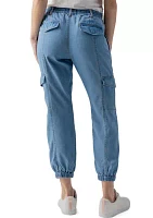 Women's Relaxed Rebel Denim Cargo Pants