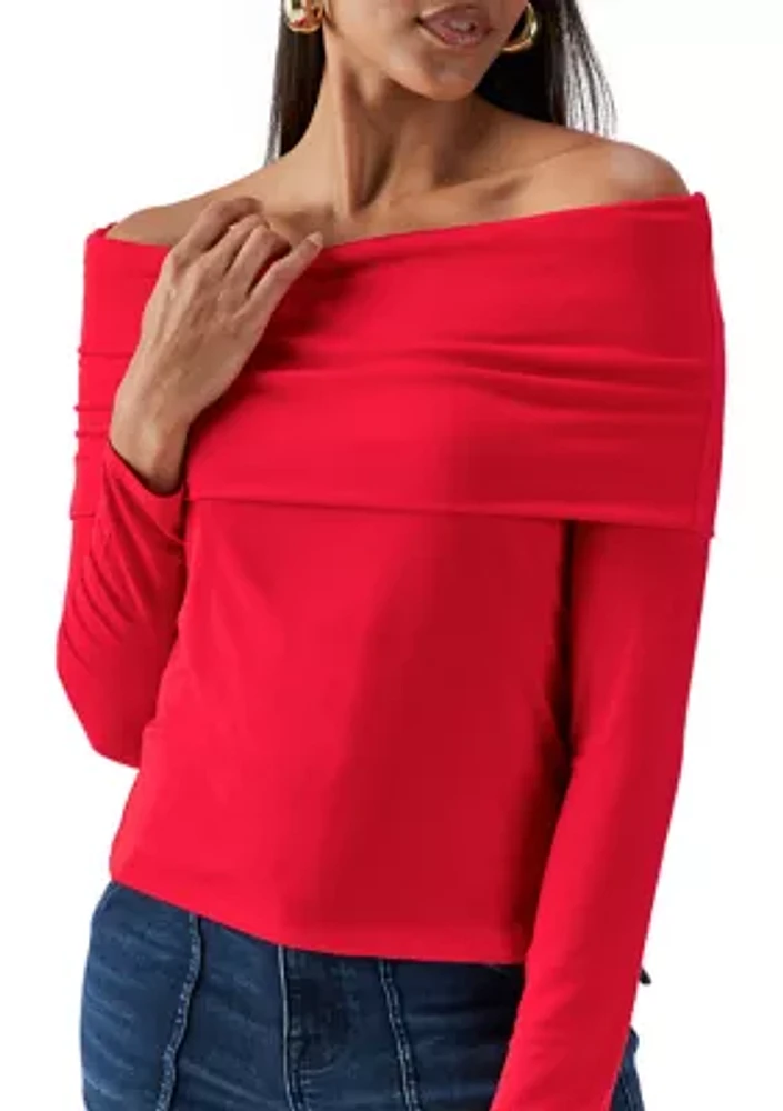 Women's Off the Shoulder Top