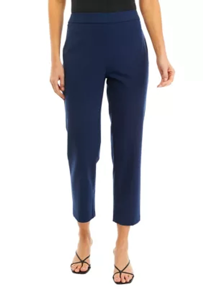 Women's High Rise Slim Ankle Pants