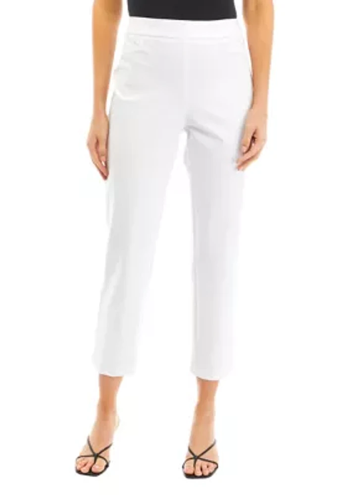 Women's High Rise Slim Ankle Pants