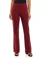 Women's High Rise Ponte Flare Pants