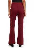 Women's High Rise Ponte Flare Pants