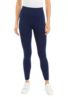 Women's Solid Fleece Lined Leggings