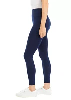 Women's Solid Fleece Lined Leggings