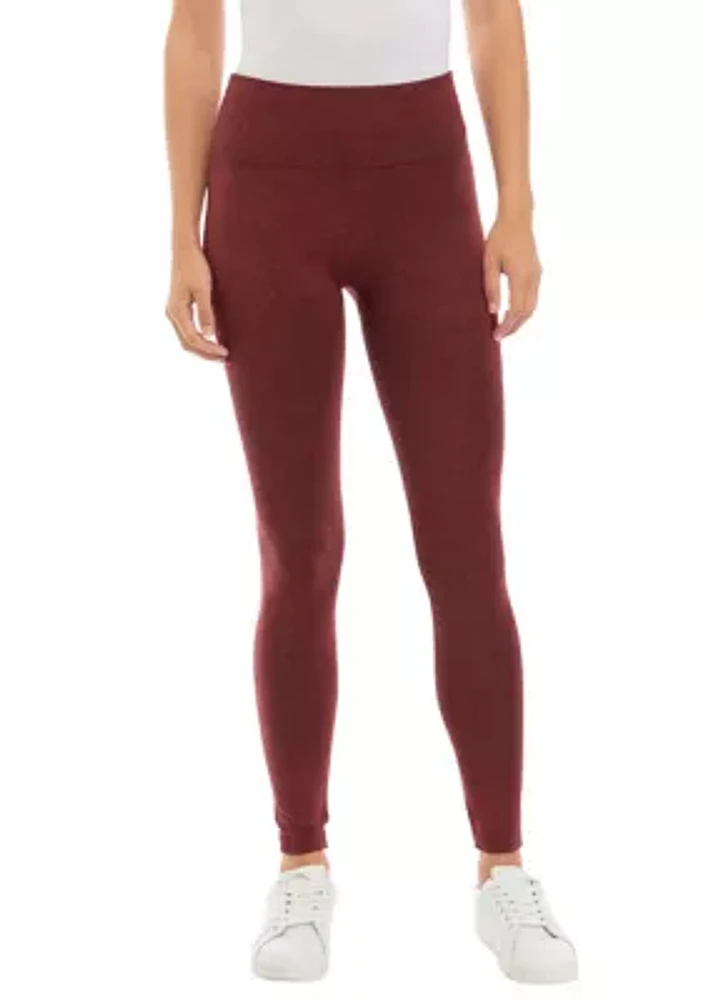 Women's Heather Fleece Lined Leggings