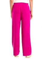 Tie Waist Wide Leg Pants