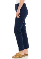 Women's Elastic Back Twill Pants