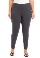 Plus Ponte Leggings