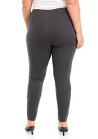 Plus Ponte Leggings