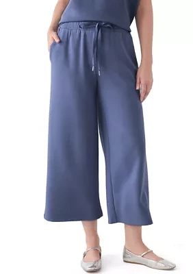 Women's Cropped Wide Leg Pants