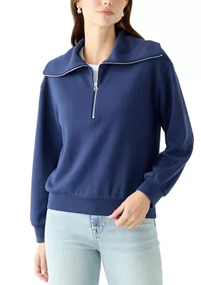 Women's 1/4 Zip Free Flow Top